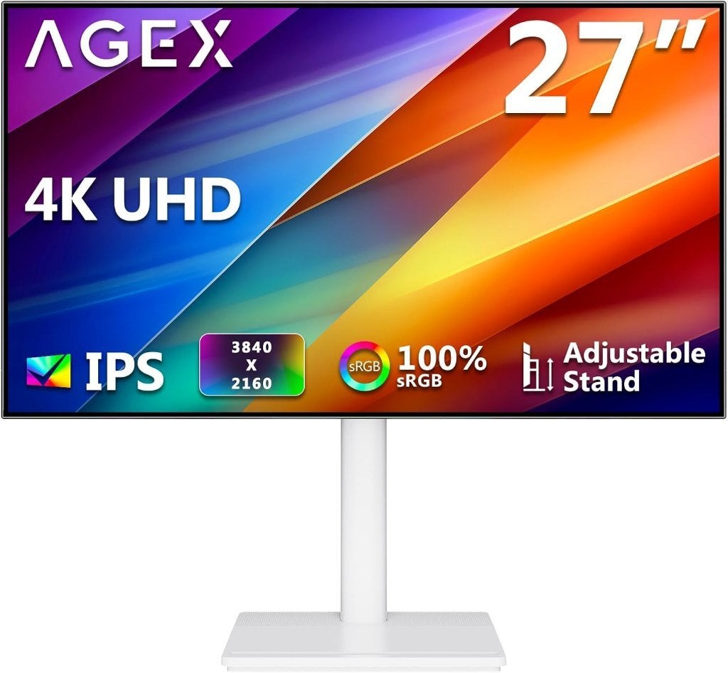NIEUW IN DOOS 27 Inch 4K Monitor UHD 3840 x 2160 IPS 60Hz, Computers en Software, Monitoren, Gaming, IPS, Ophalen of Verzenden