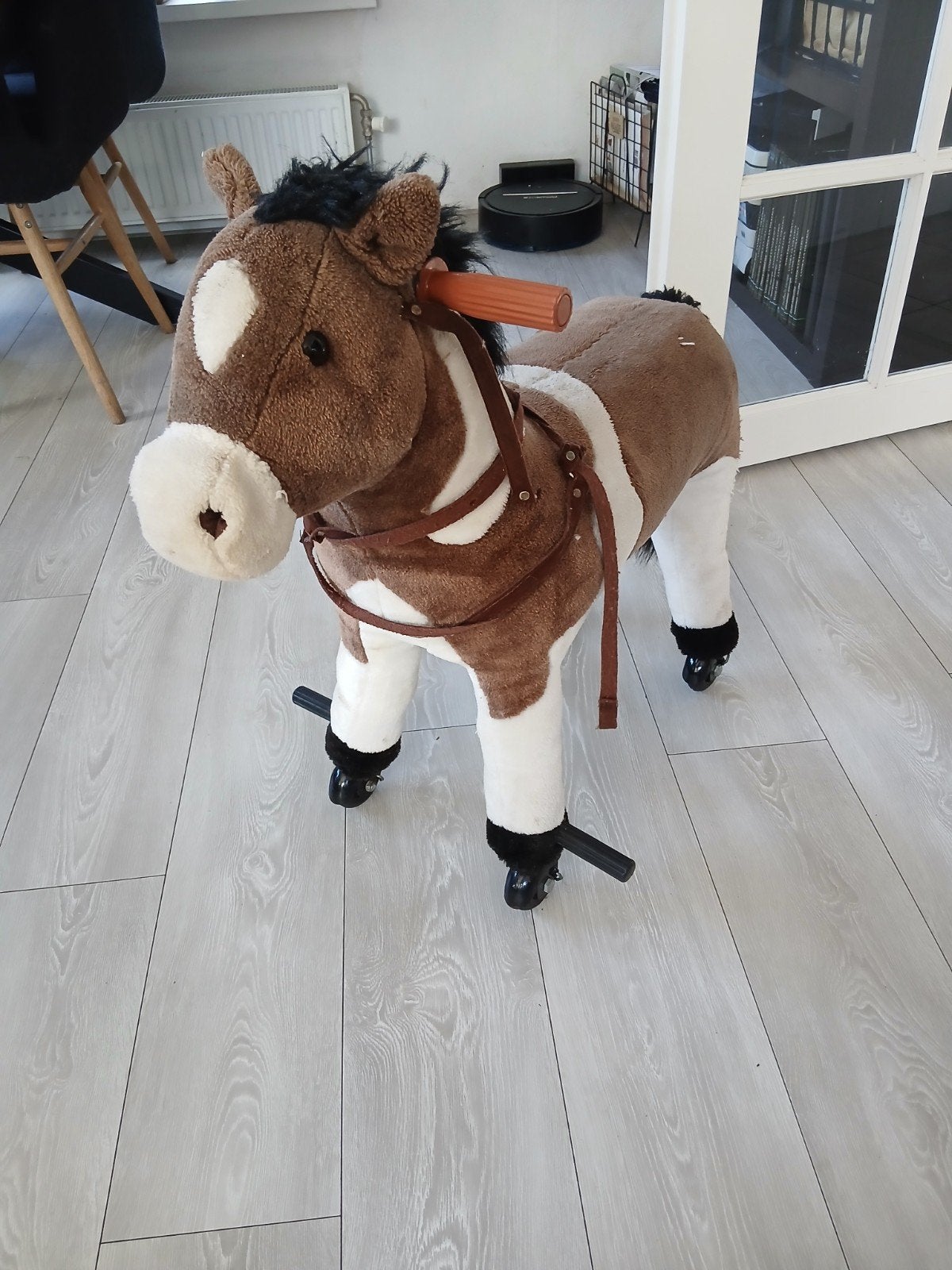 Loopwagen paard met wielen, Kinderen en Baby's, Ophalen of Verzenden