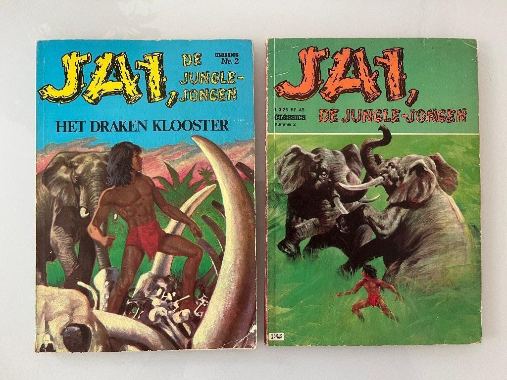 Jai de jungle jongen - 2 deeltjes, Gelezen, Europa, Ophalen of Verzenden, Meerdere comics