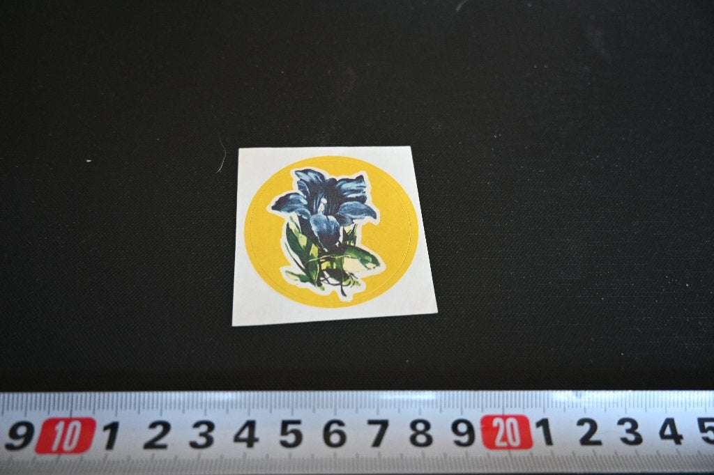 sticker Gentiaan 60, Ophalen of Verzenden, Zo goed als nieuw