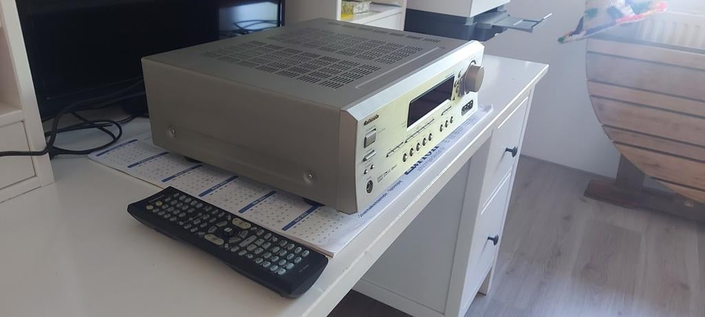 Onkyo TX-SR 502E met originele afstandbediening, Ophalen, Zo goed als nieuw, 120 watt of meer, Onkyo