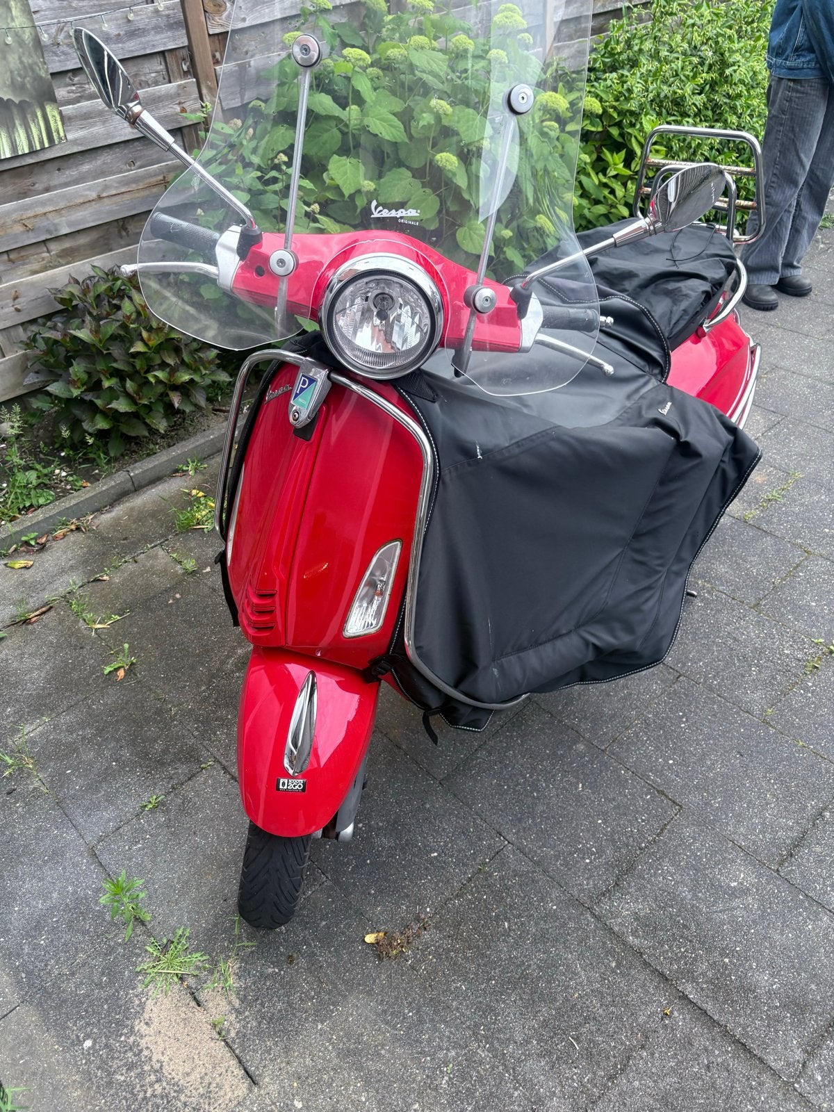 Vespa Sprint 45km/u - Rood - Goed onderhouden, Ophalen, Gebruikt, Overige modellen, Maximaal 45 km/u