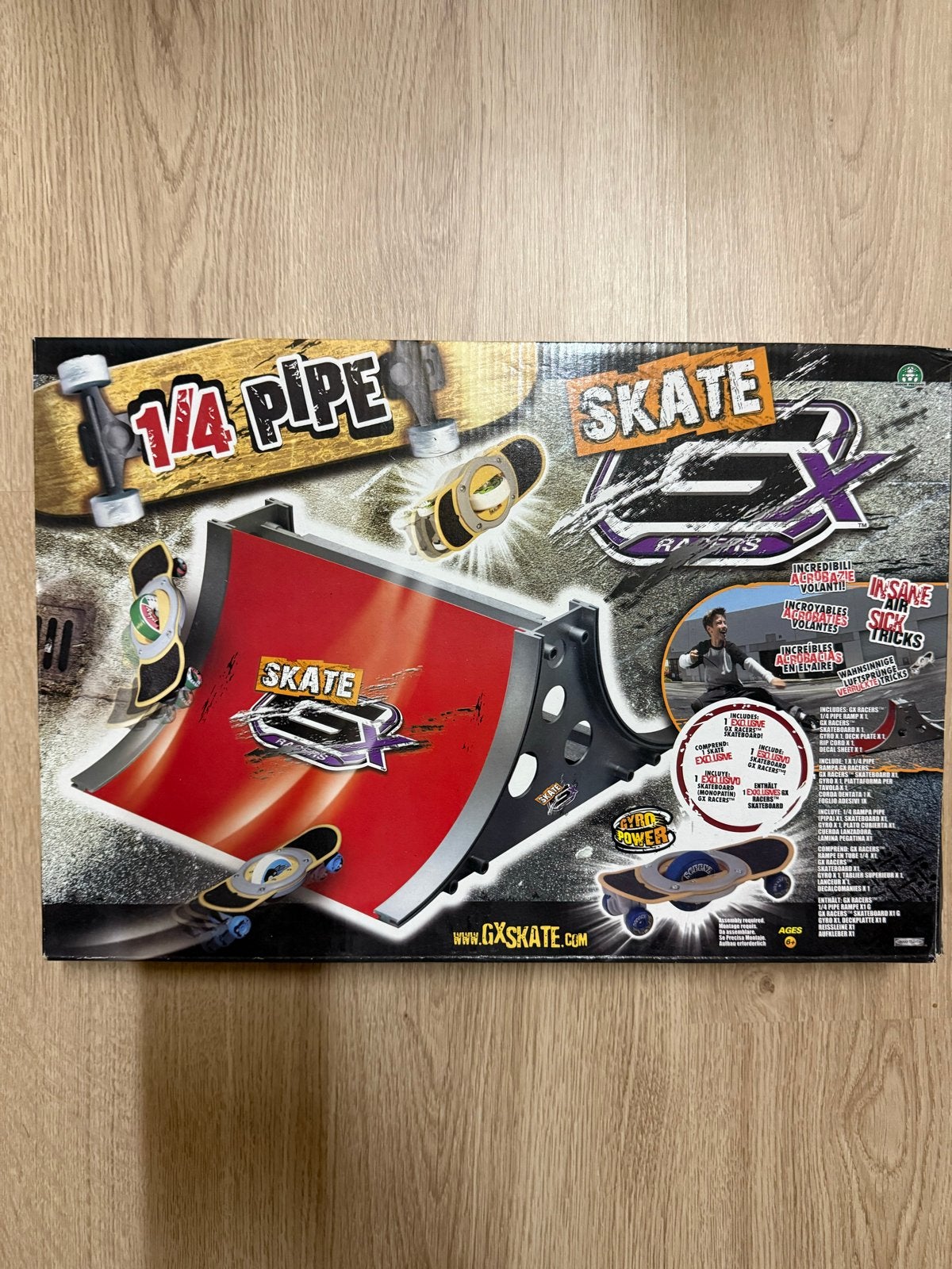 GX Skate Racers 1/4 Pipe Skateboard Speelset, Ophalen of Verzenden, Nieuw