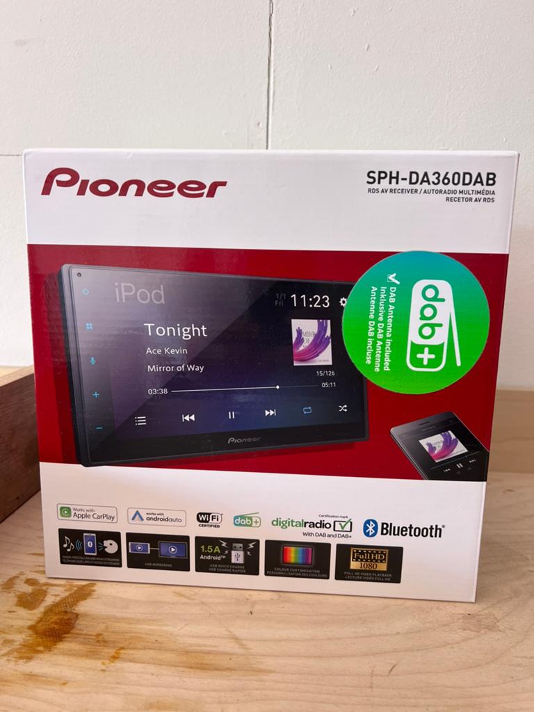 Pioneer SPH-DA360DAB autoradio, Auto diversen, Autoradio's, Ophalen of Verzenden, Nieuw