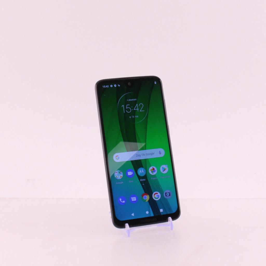 Motorola Moto G7 64GB Blauw | A-grade | Met garantie, Telecommunicatie, Mobiele telefoons | Motorola, Motorola, Zo goed als nieuw