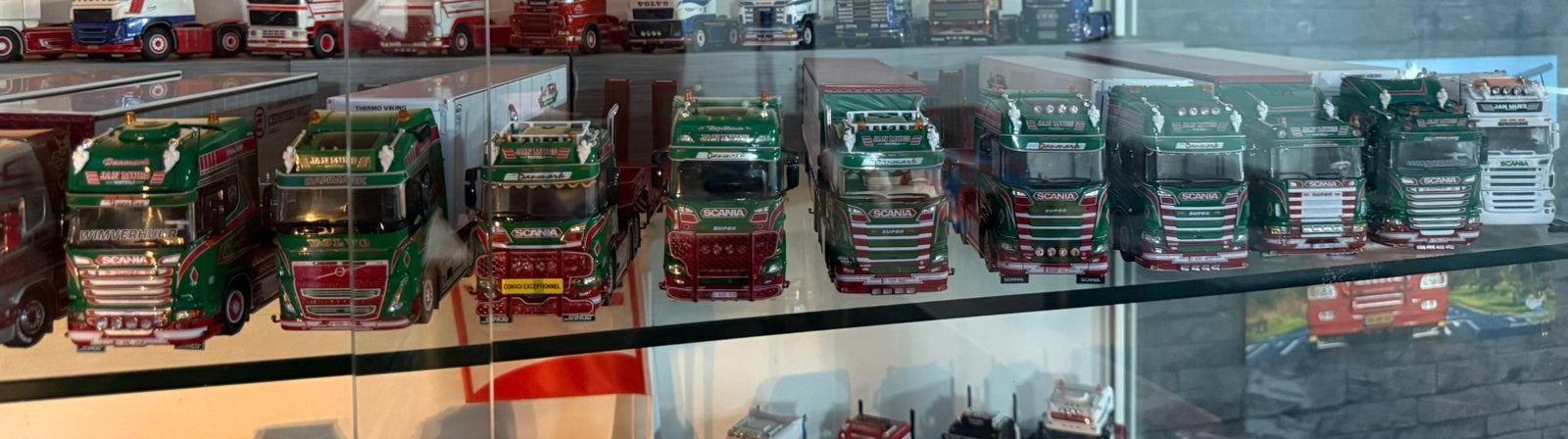 Complete set Jan Mues, Hobby en Vrije tijd, Modelauto's | 1:50, Ophalen of Verzenden, Nieuw, Bus of Vrachtwagen, Tekno
