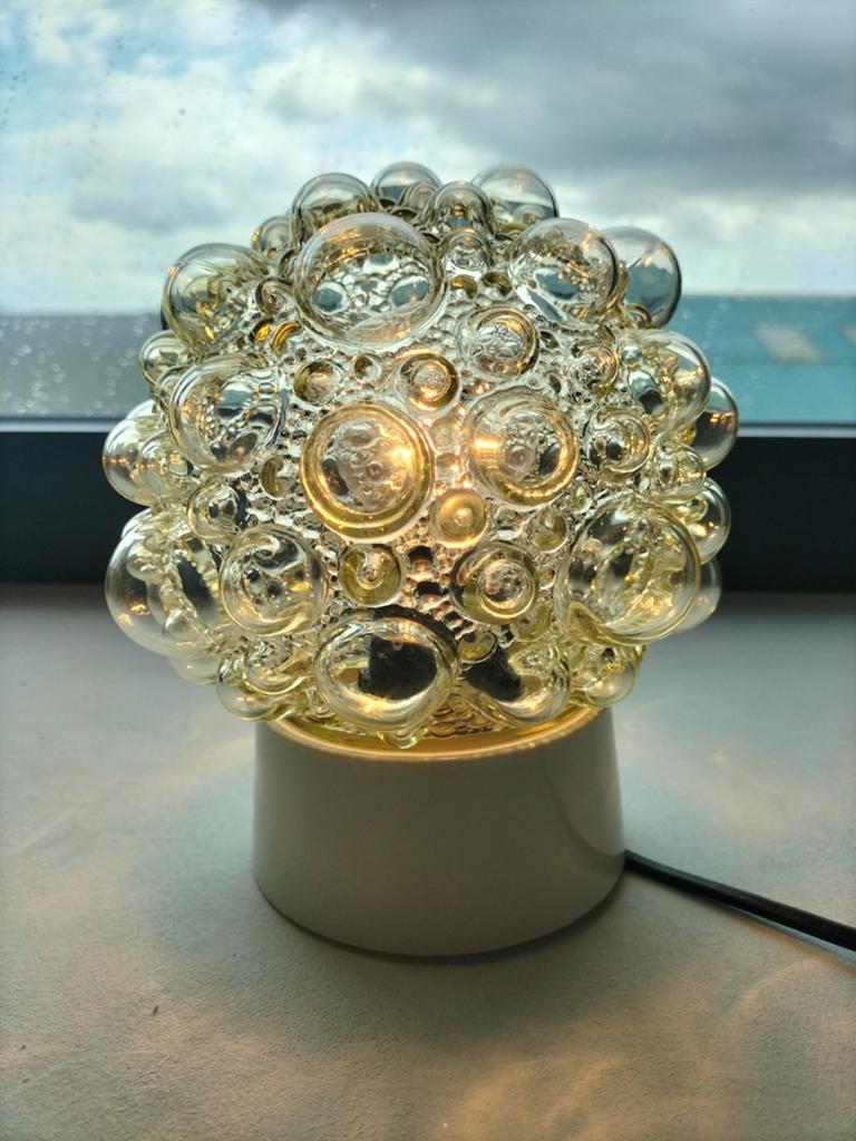 Helena Tynell Bubbel Lamp - Glazen plafondlamp Tafellamp, Finland, Info@riihimaenlasi.fi, Riihimäen Lasi, Mid-century Modern, Scandinavisch Design