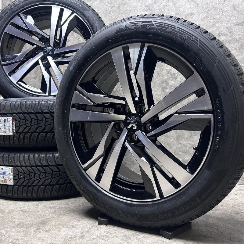 19 inch originele velgen + winterbanden Peugeot 3008 | 5008, 19 inch, -, -, Banden en Velgen