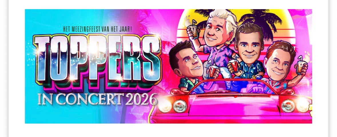 Topper + WK voetbal - zaterdag 20 juni, Twee personen, Juni