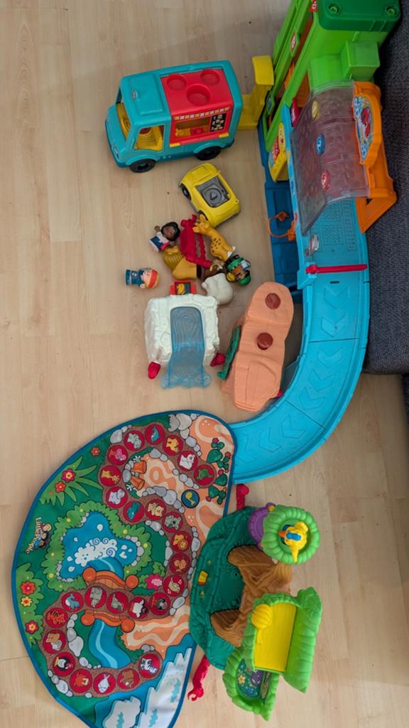 Grote Fisher-Price Little People speelset met geluid, Ophalen, Gebruikt, Speelset, Met geluid