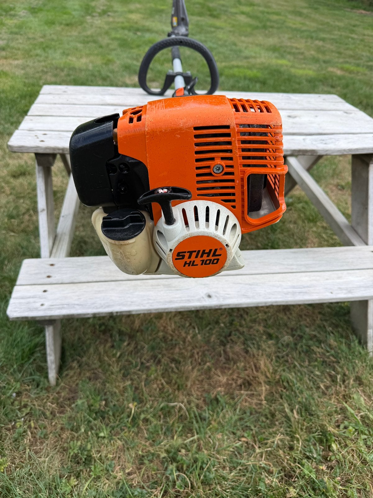 ‼️ Stihl hl100 stokheggenschaar ‼️, Ophalen, Zo goed als nieuw, Benzine