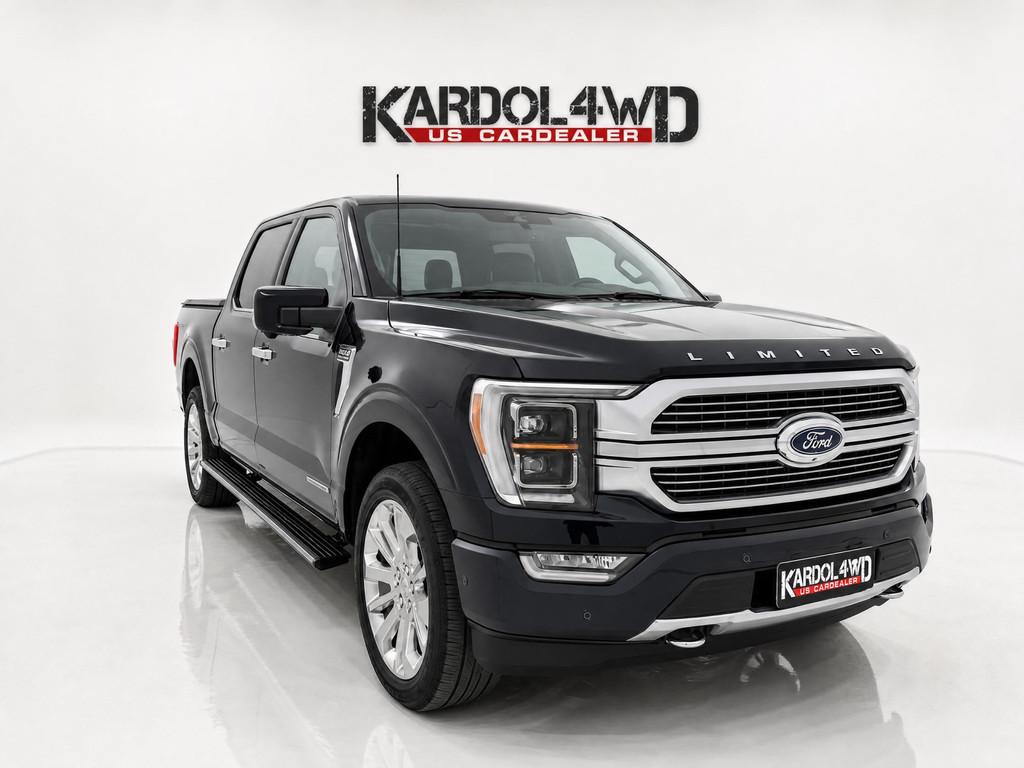 Ford USA F-150 LIMITED 430PK Hybrid SuperCrew powerboost | T, Auto's, Ford Usa, Automaat, Gebruikt, Blauw, F-150