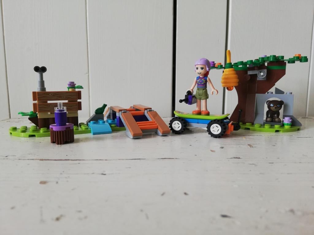 Lego Friends 41363 Mia's avontuur in het bos, Ophalen of Verzenden, Gebruikt, Complete set, Lego