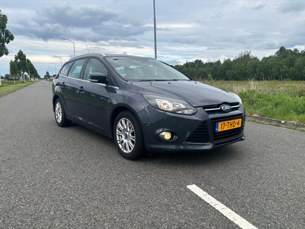 Ford Focus 1.6 Ecoboost 150pk 2012 Grijs, Auto's, Ford, Particulier, Focus, Benzine, A, Stationwagon, Handgeschakeld, Origineel Nederlands