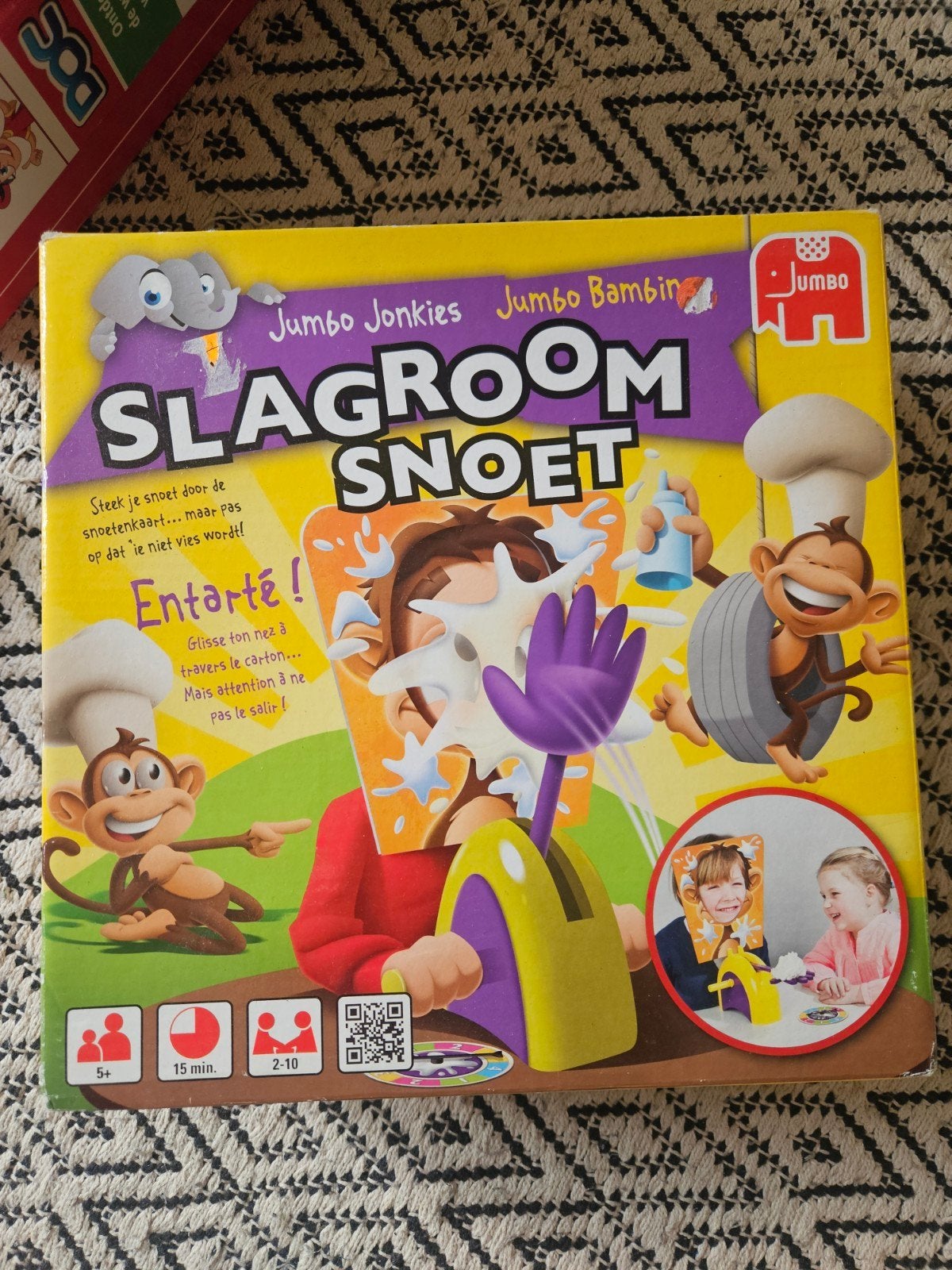 Slagroom Snoet Spel - Familieplezier, Ophalen