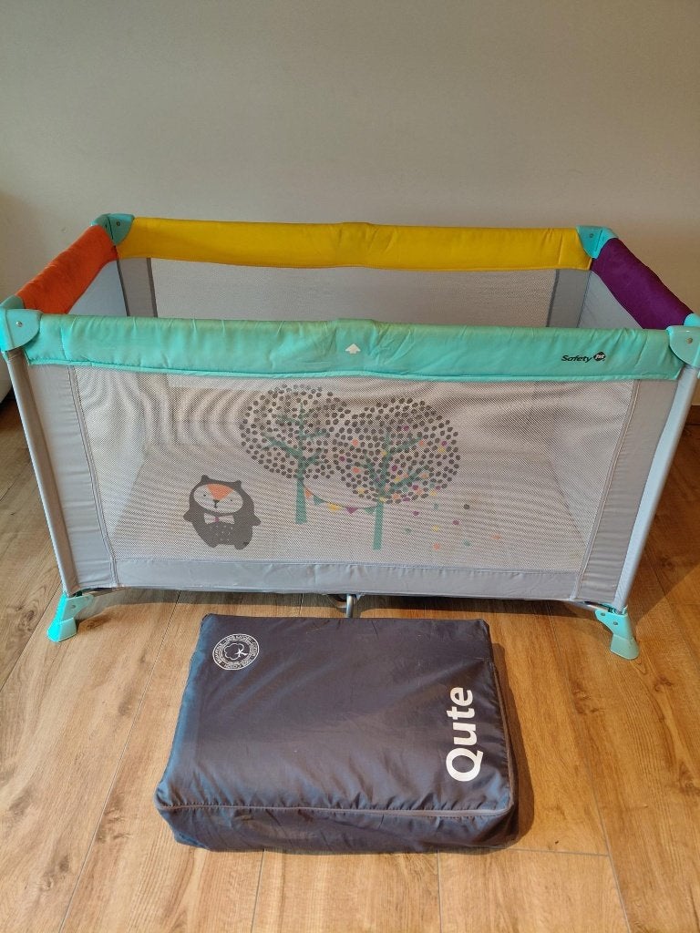 Campingbedje Soft Dreams Happy Wood, Ophalen, Zo goed als nieuw, Reisbedje