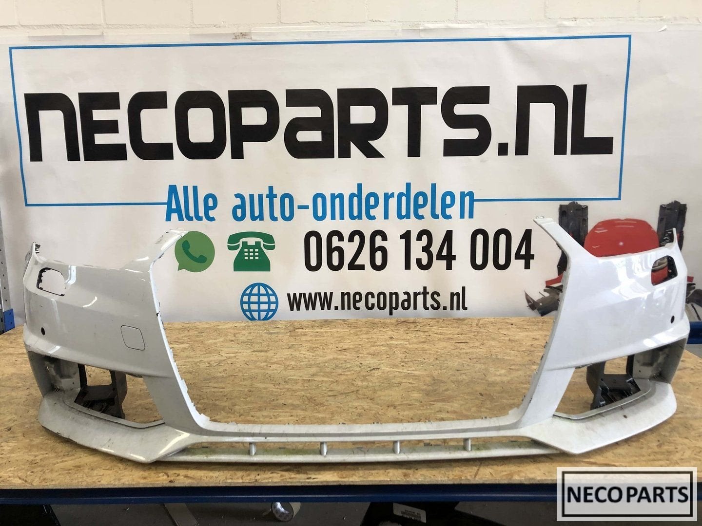 Audi A1 8X 8XA S1 facelift s line voorbumper 8XA807437D, Gebruikt, -, Voor, -