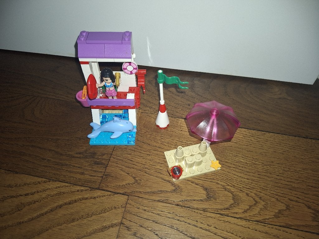 Lego Friends 41028 Emma's reddingpost., Gebruikt, Lego, Friends, Ophalen of Verzenden