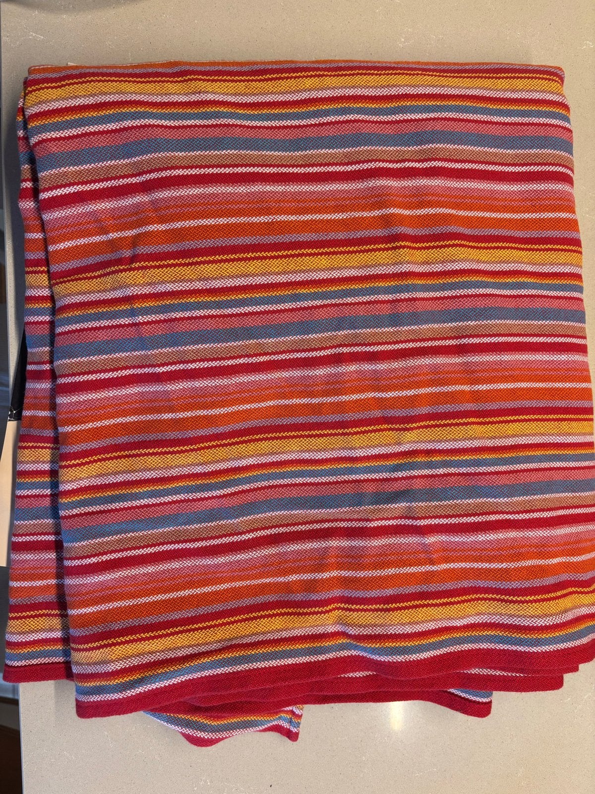 Storchenwiege Babysling Draagdoek - Regenboog, Kinderen en Baby's, Babydragers en Draagdoeken, Draagdoek, Gebruikt, Buik, Rug of Zij
