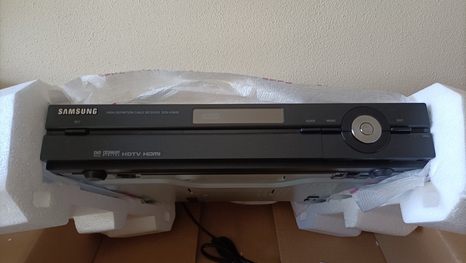 Samsung DCB-H360R High Definition Kabelontvanger, Audio, Tv en Foto, Decoders en Harddiskrecorders, Ophalen, Zo goed als nieuw
