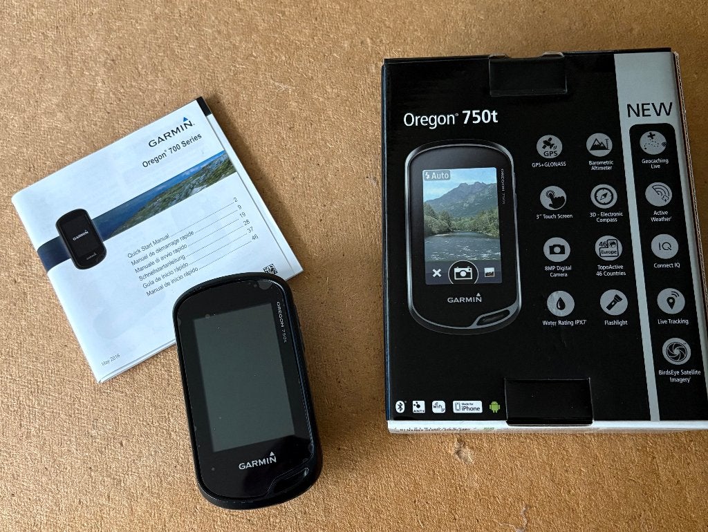 Garmin Oregon 750t, Ophalen of Verzenden, Gebruikt, Navigatie of Gps