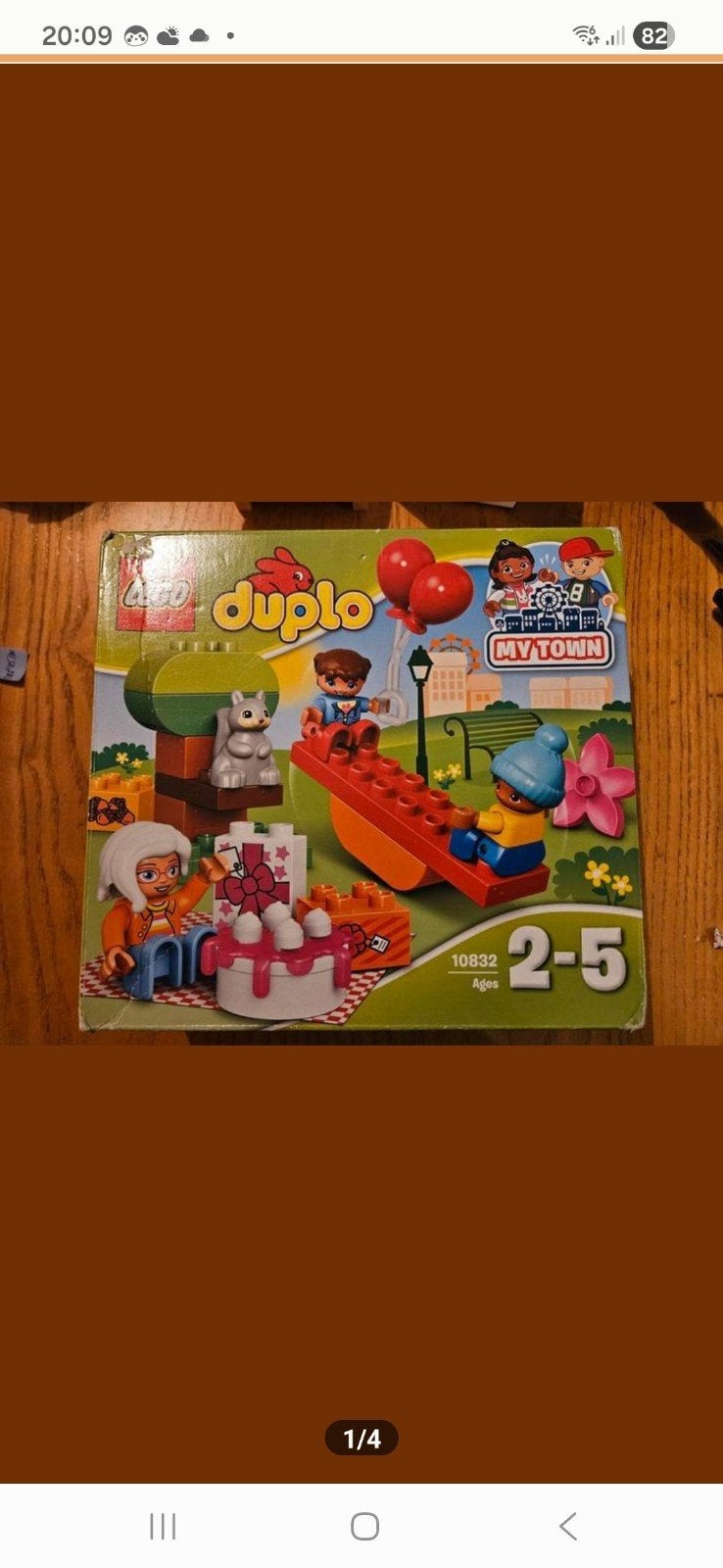 Duplo Mijn Stad - Picknick in het Park (10832)' Nieuw, Gebruikt, Ophalen of Verzenden, Duplo, Inclusief minifiguren