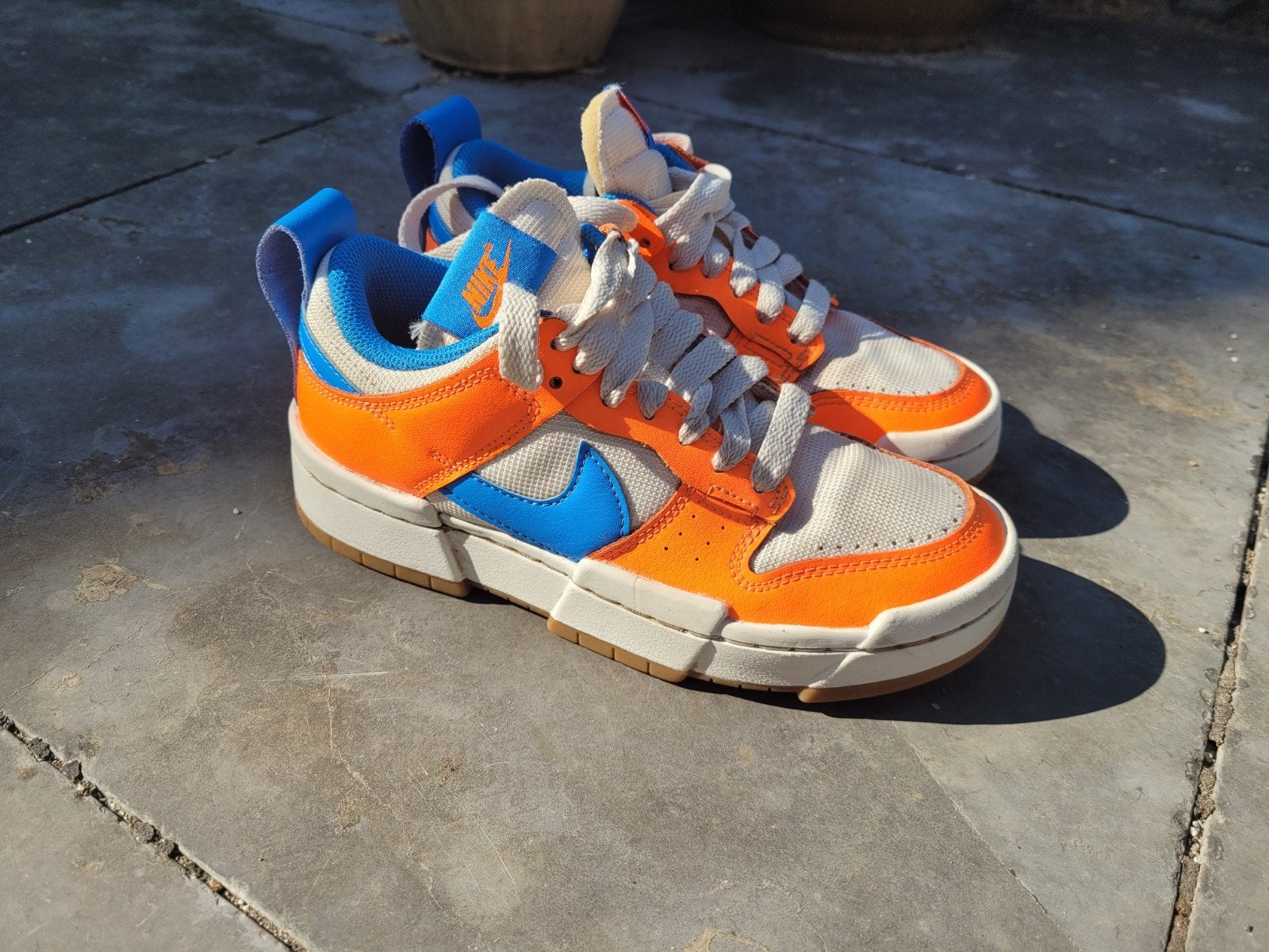 Nike Dunk Low Disrupt 2 'Phantom/University Blue', Jongen of Meisje, Schoenen, Ophalen of Verzenden, Zo goed als nieuw