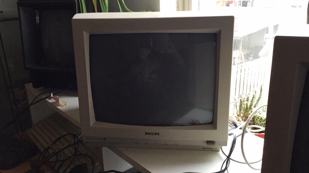 Philips CM 8802 color monitor C64 MSX Amiga Spectrum CPC etc, Computers en Software, Vintage Computers, Ophalen