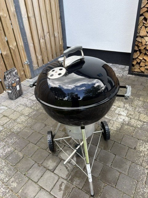 weber bbq, Tuin en Terras, Houtskoolbarbecues, Ophalen, Zo goed als nieuw, WEBER BBQ, Met accessoires