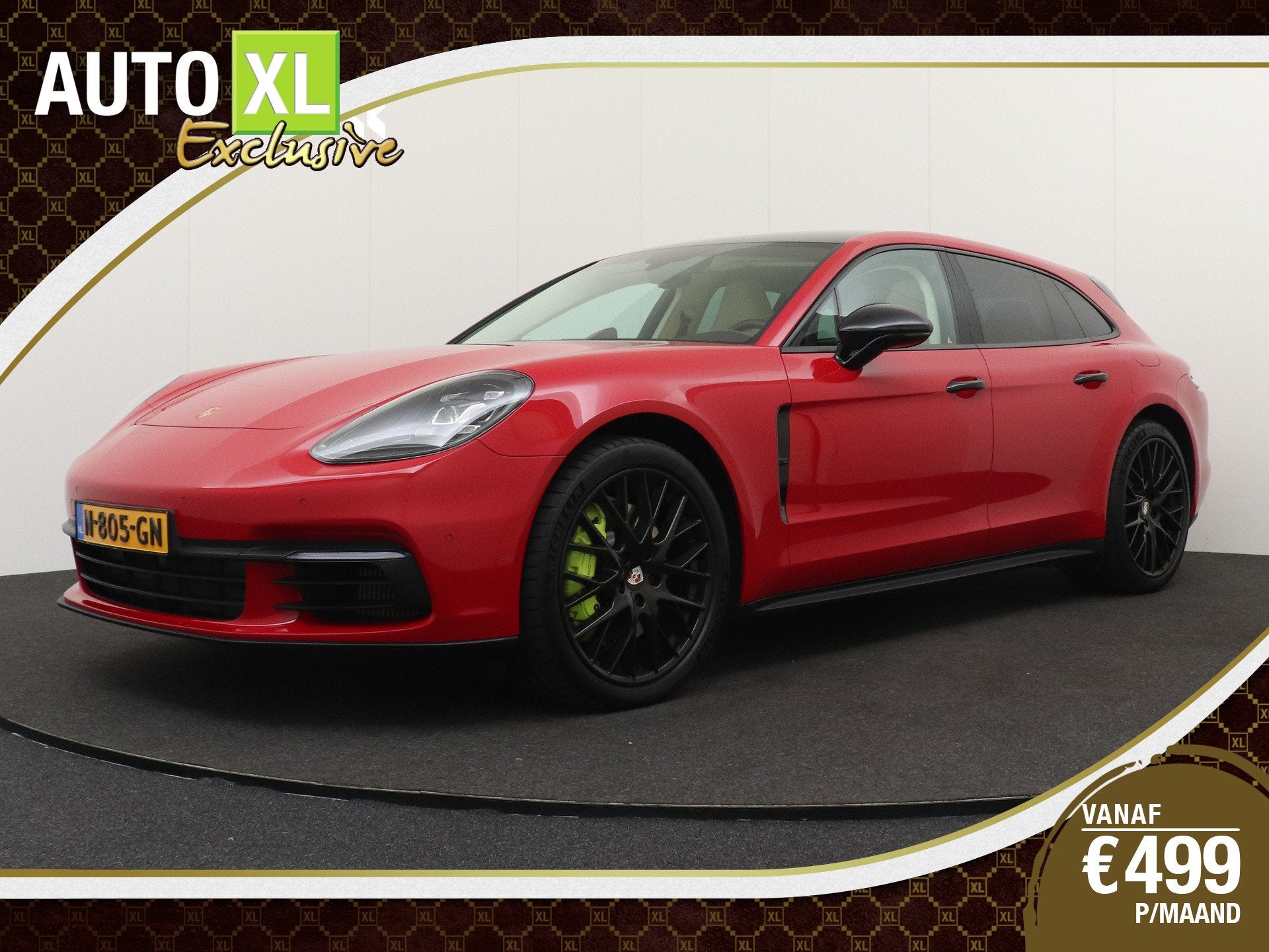 Porsche Panamera Sport Turismo 2.9 462 PK Sport Chrono PDLS-, Auto's, Automaat, Dealer onderhouden, 38 km/l, Leder