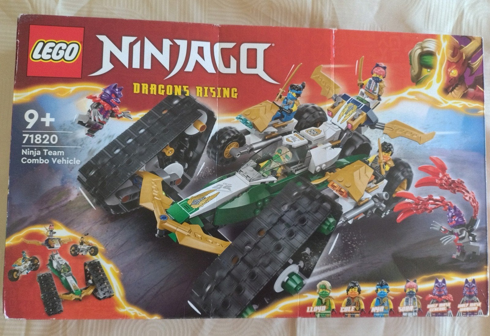 Nieuw in doos! Lego Ninjago: Ninjateam Combivoertuig 71820, Ophalen, Lego, Nieuw, Compleet