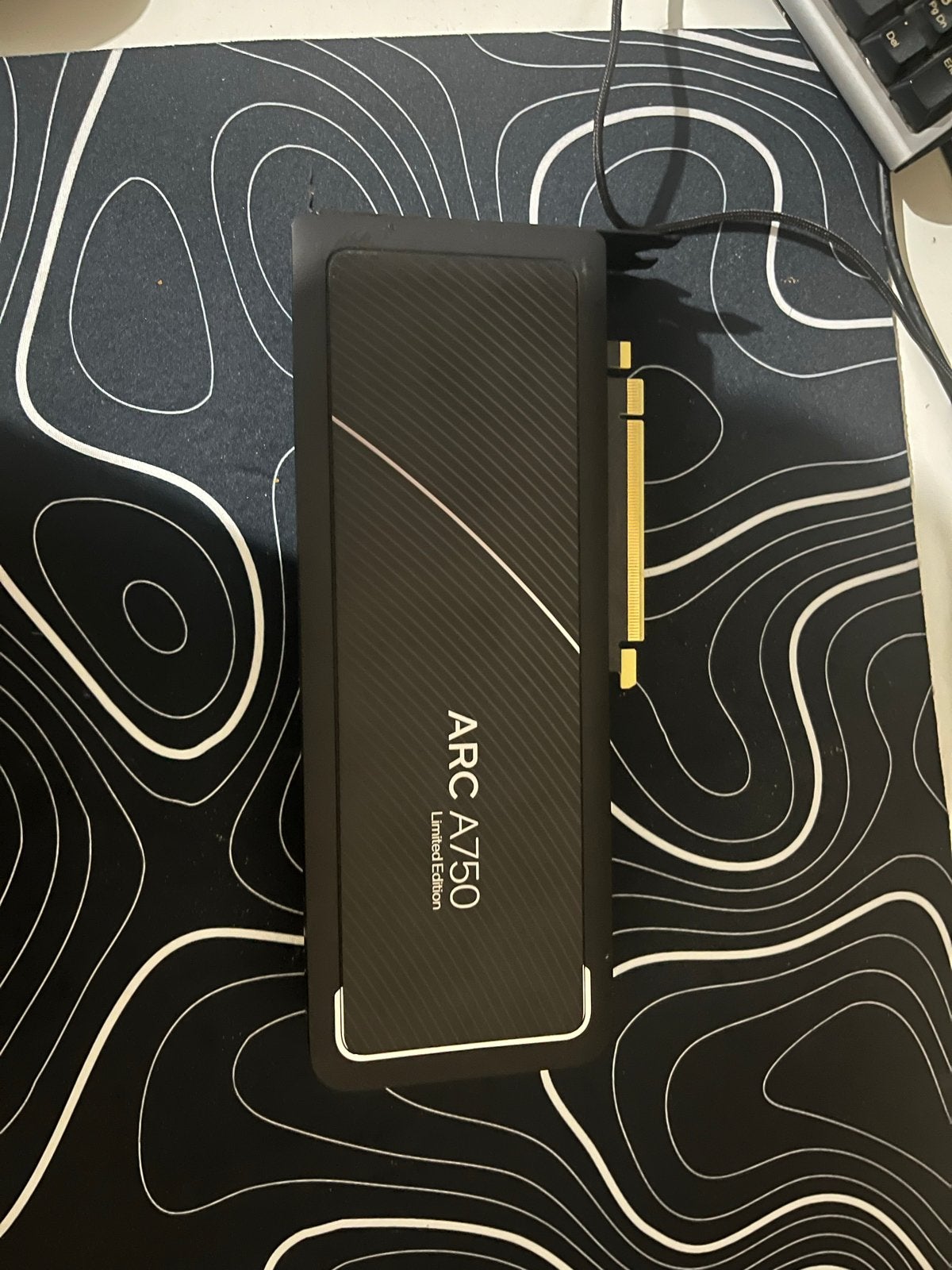 Intel Arc A750 Limited Edition Grafische Kaart, Computers en Software, Videokaarten, HDMI, GDDR6, PCI-Express 4, Ophalen of Verzenden