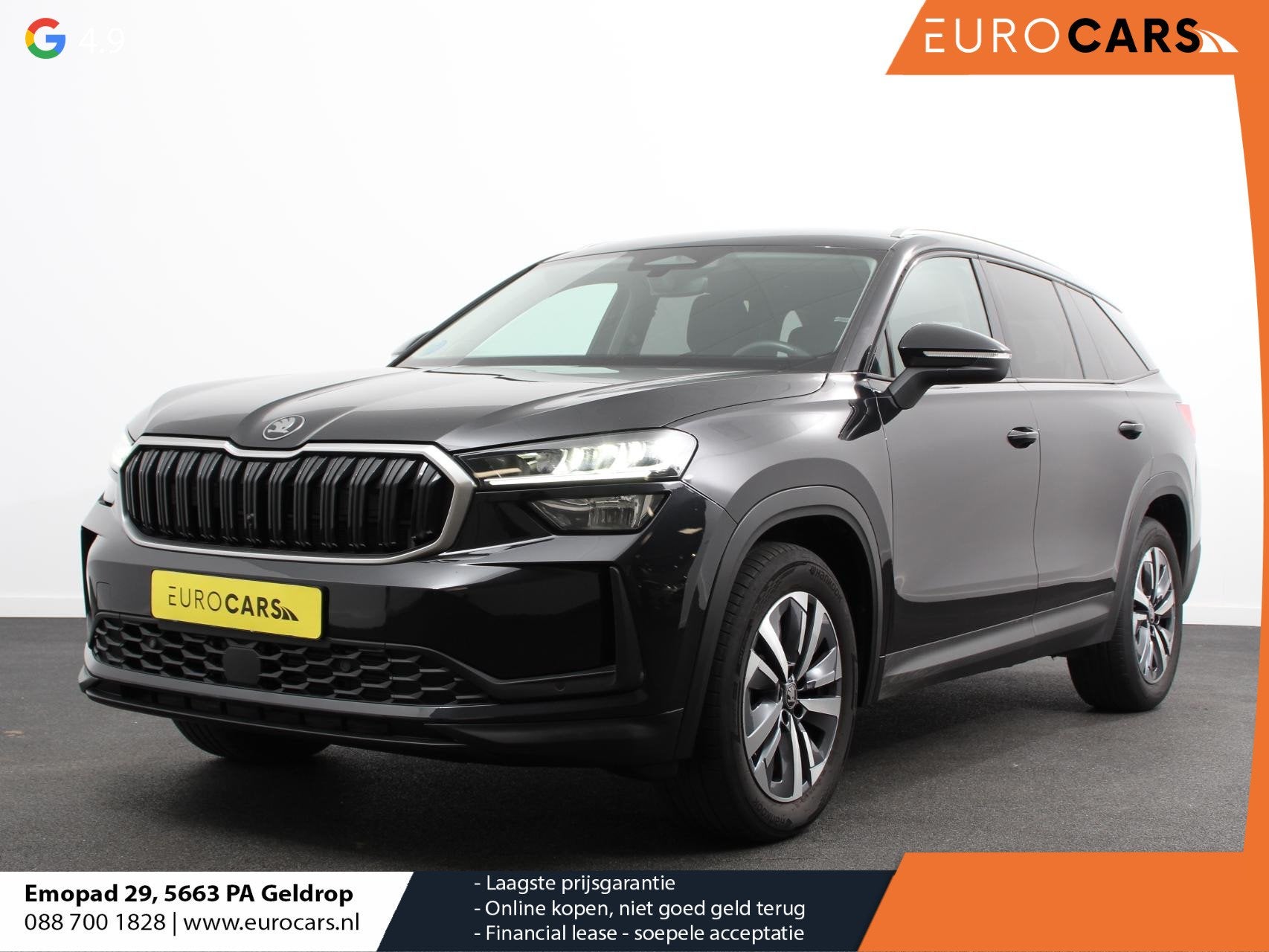 Skoda Kodiaq 1.5 TSI Automaat Selection 7p. Navigatie Apple, Auto's, Stof, Euro 6, 4 cilinders, 150 pk