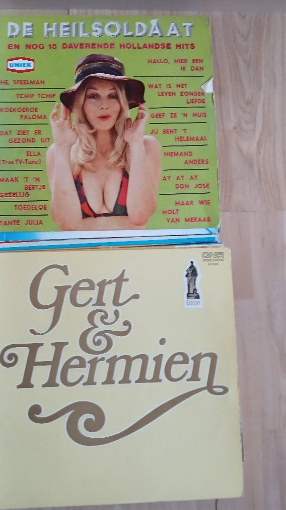 Diverse lp's en enkele singels, Ophalen, LP, Gebruikt, Overige formaten
