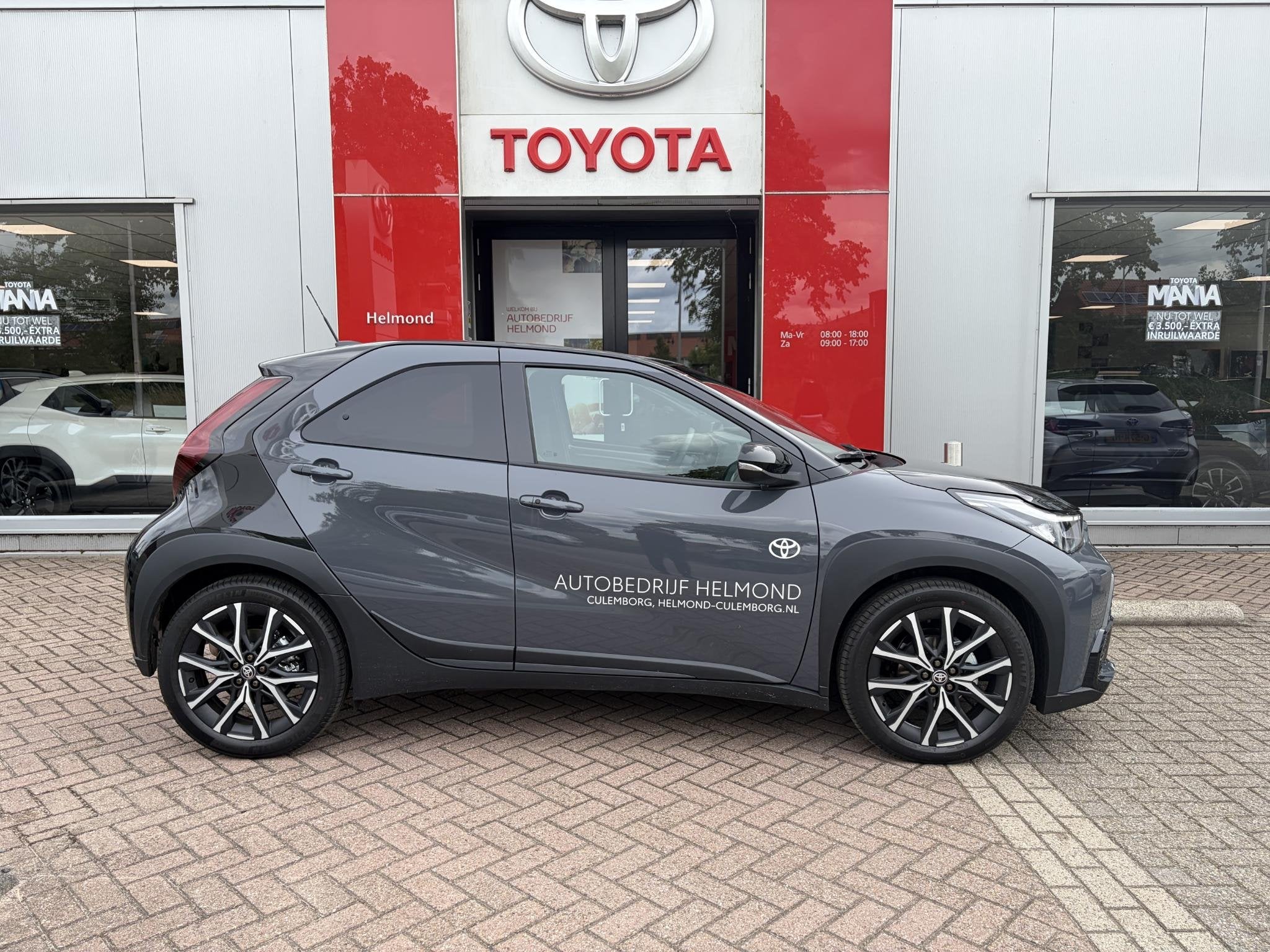 Toyota Aygo X Hybrid 115 GR Sport, Automatische klimaatregeling, Stof, Gebruikt, Euro 6