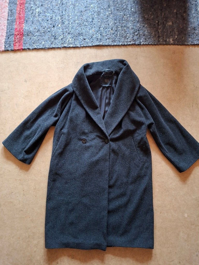 Maura Claudia Strater wollen dames jas winter m l kasjmier, Kleding | Dames, Claudia Sträter, Verzenden, Zo goed als nieuw, Zwart
