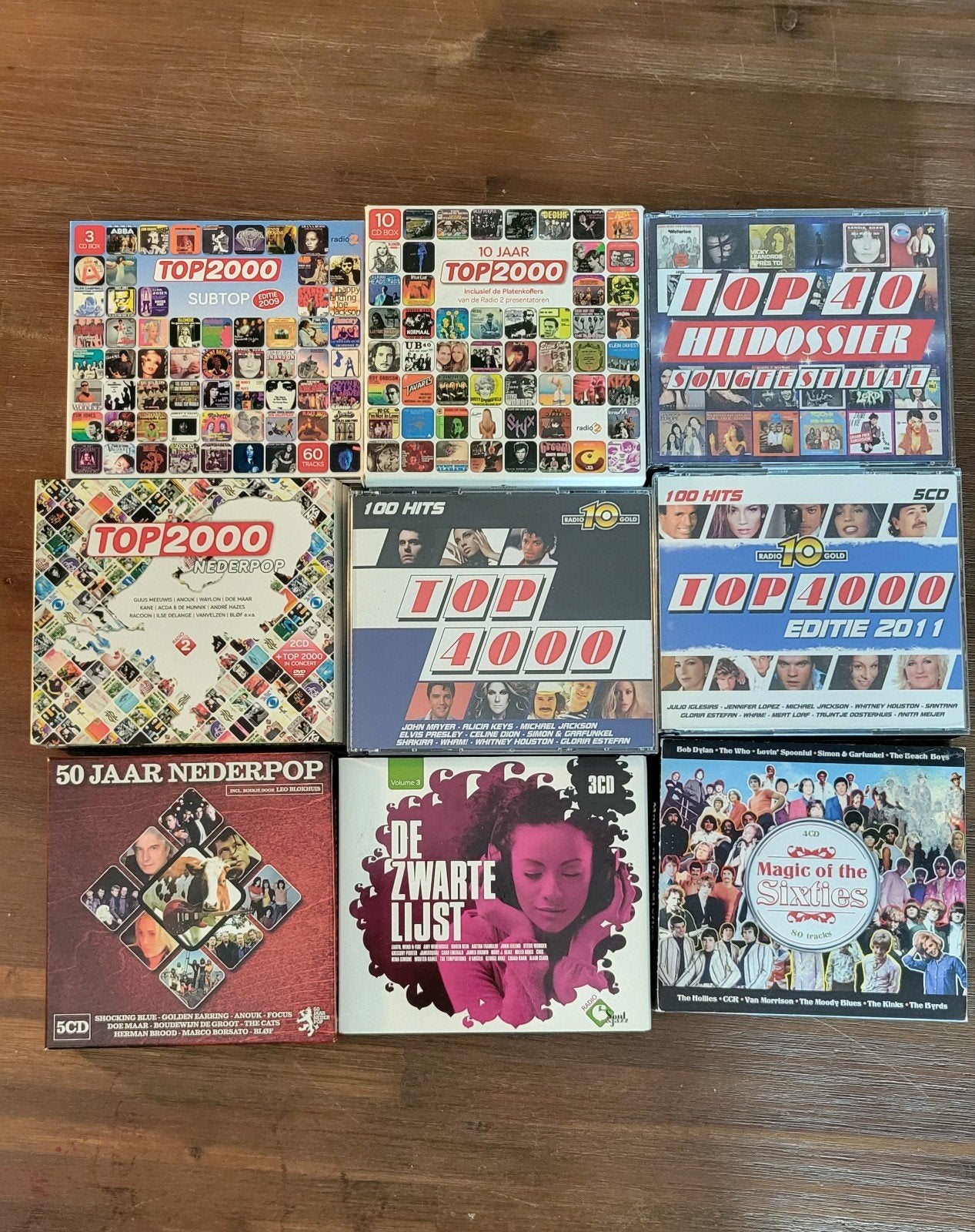 Grote collectie diverse CD's: Top 2000, Top 4000 Nederpop, H, Ophalen of Verzenden, Gebruikt, Pop, Boxset