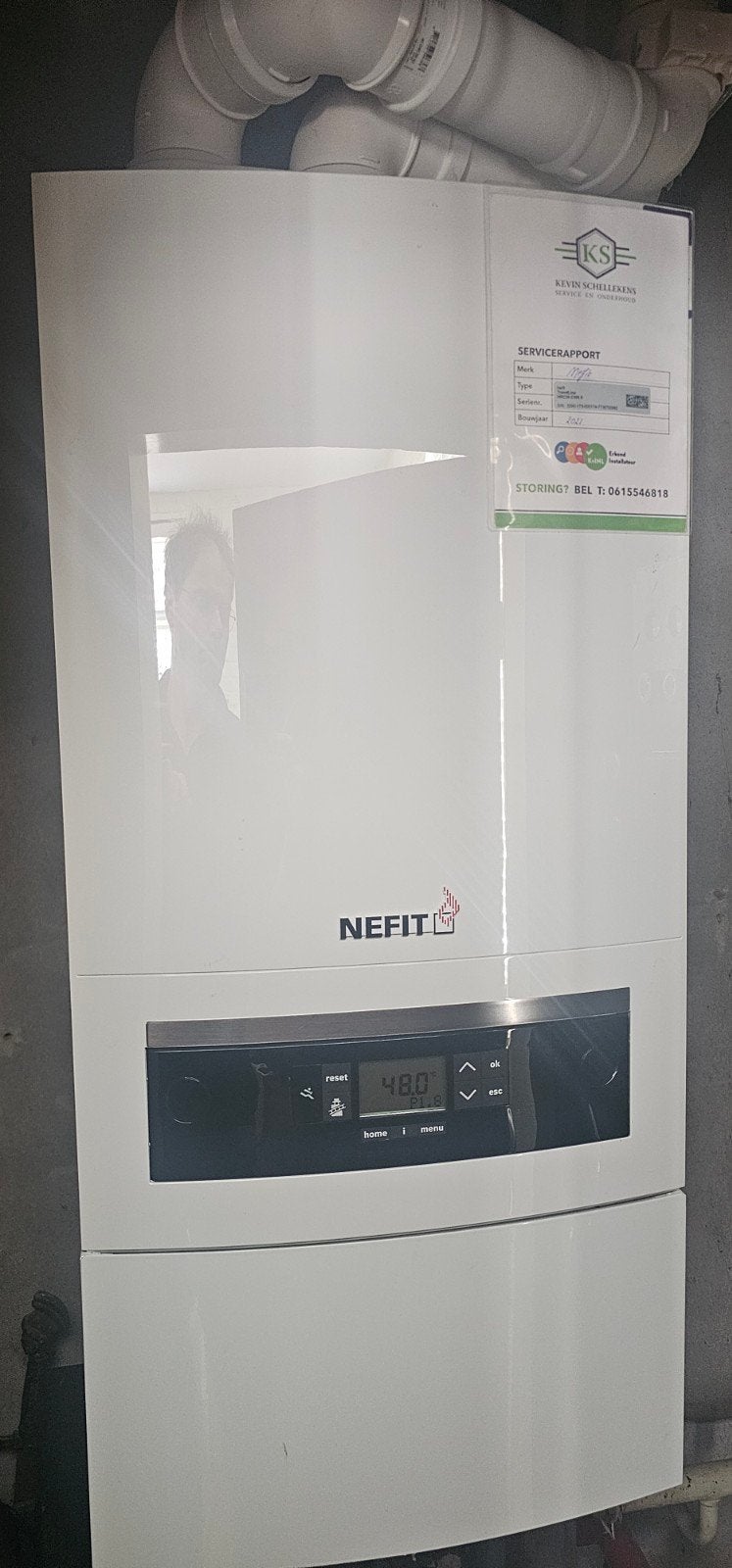 Nefit TrendLine HRC30 CW6 II combiketel uit 2021, Doe-het-zelf en Verbouw, Verwarming en Radiatoren, Ophalen of Verzenden
