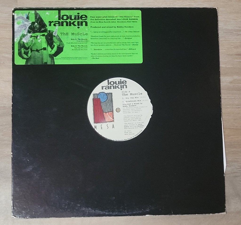 Louie Rankin - The Muscle, Ophalen of Verzenden, Zo goed als nieuw, 12 inch, Overige typen