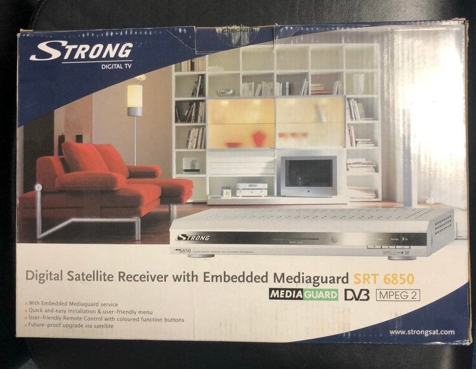 Strong SRT 6850 Digitale Satellietontvanger Mediguard, Ophalen of Verzenden, Nieuw, Decoder