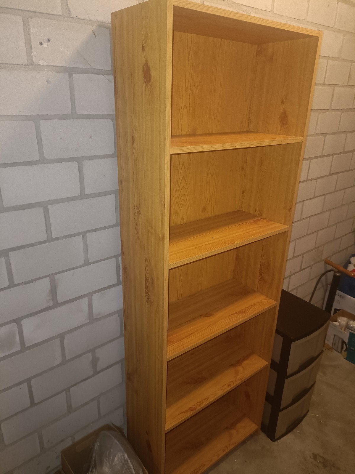Boekenkast en ladekast plastic samen €15, Ophalen, 25 tot 50 cm, 50 tot 100 cm, Minder dan 100 cm