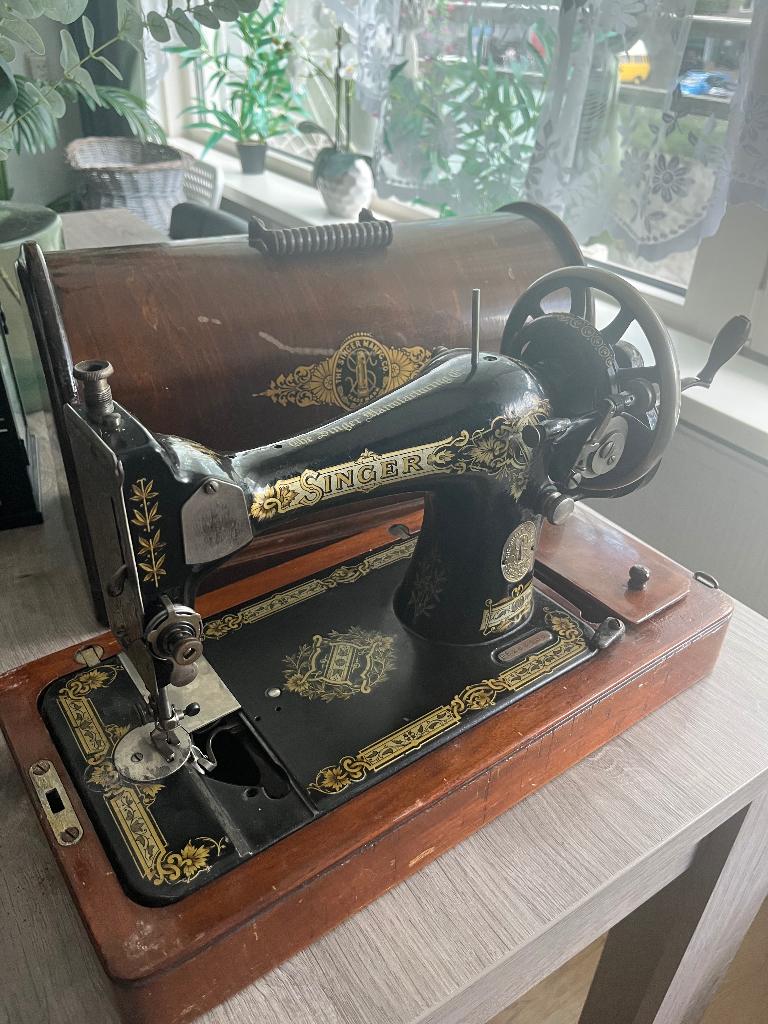 Oude naaimachine merk singer, Ophalen of Verzenden