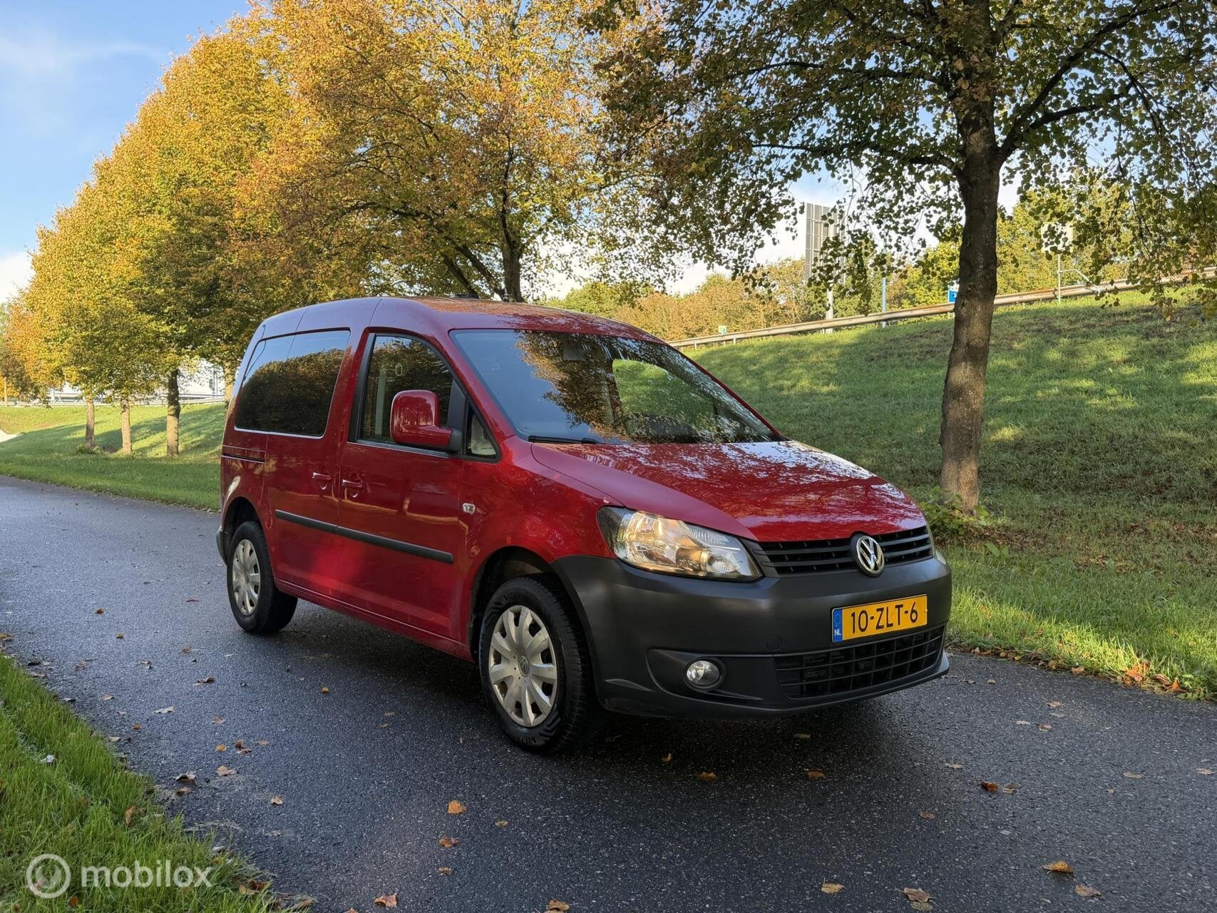 Volkswagen Caddy Combi 1.6 TDI*AUTOMAAT*5 PERS*1E EIGENAAR, Auto's, Euro 5, Bedrijf, Diesel, Grijs