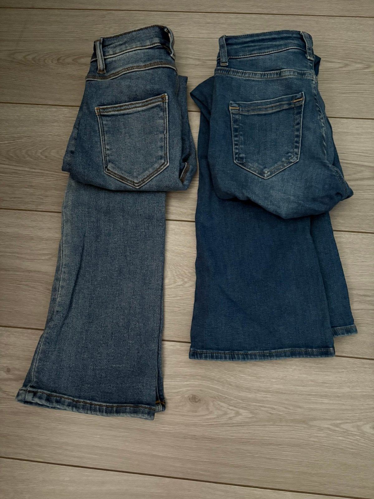 flared jeans, Ophalen of Verzenden, Zo goed als nieuw, Blauw, W27 (confectie 34) of kleiner