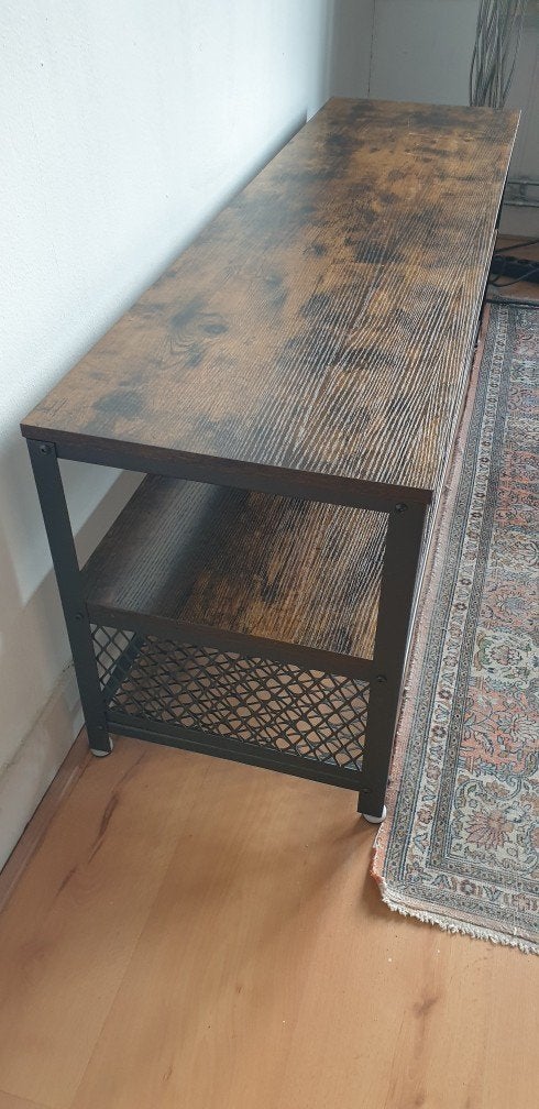 TV-Meubel Industrieel, Overige houtsoorten, Gebruikt, 100 tot 150 cm, Ophalen of Verzenden