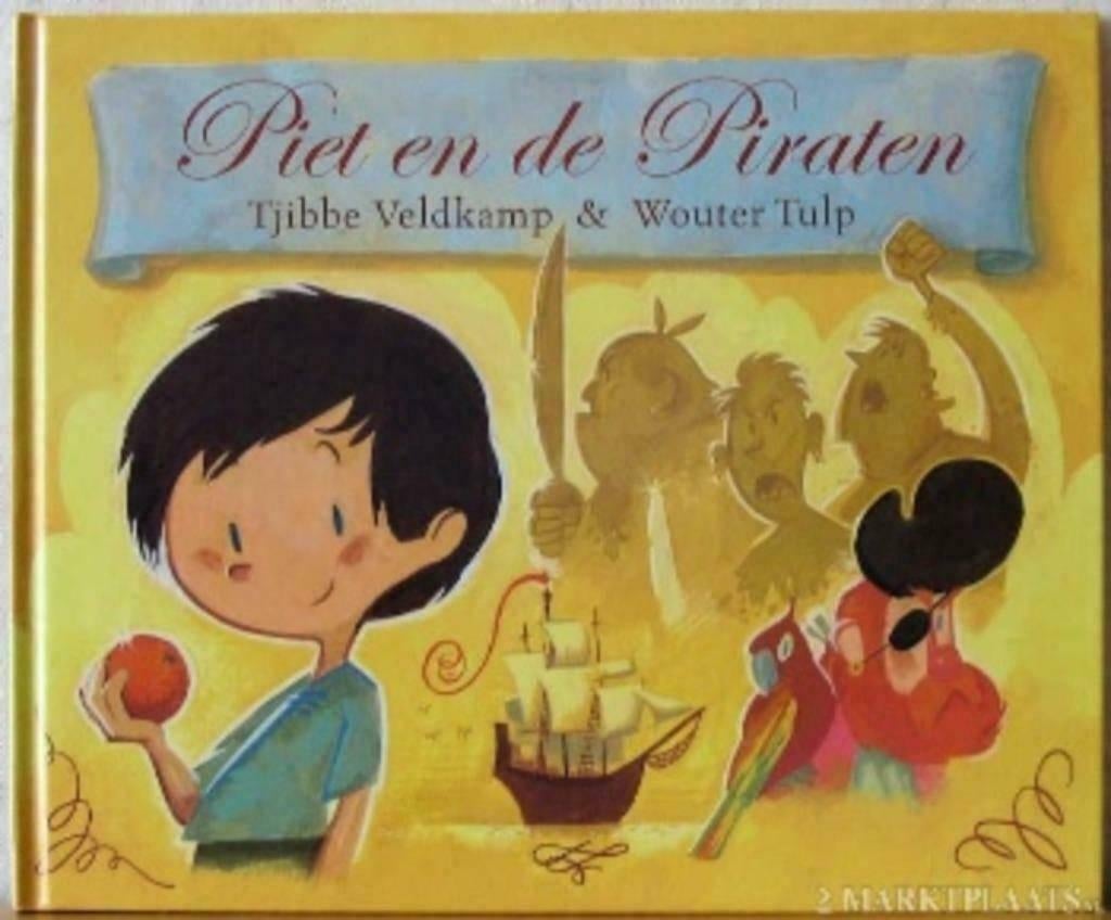 Piet en de Piraten - Tjibbe Veldkamp"", Diversen, Sinterklaas, Ophalen of Verzenden, Zo goed als nieuw