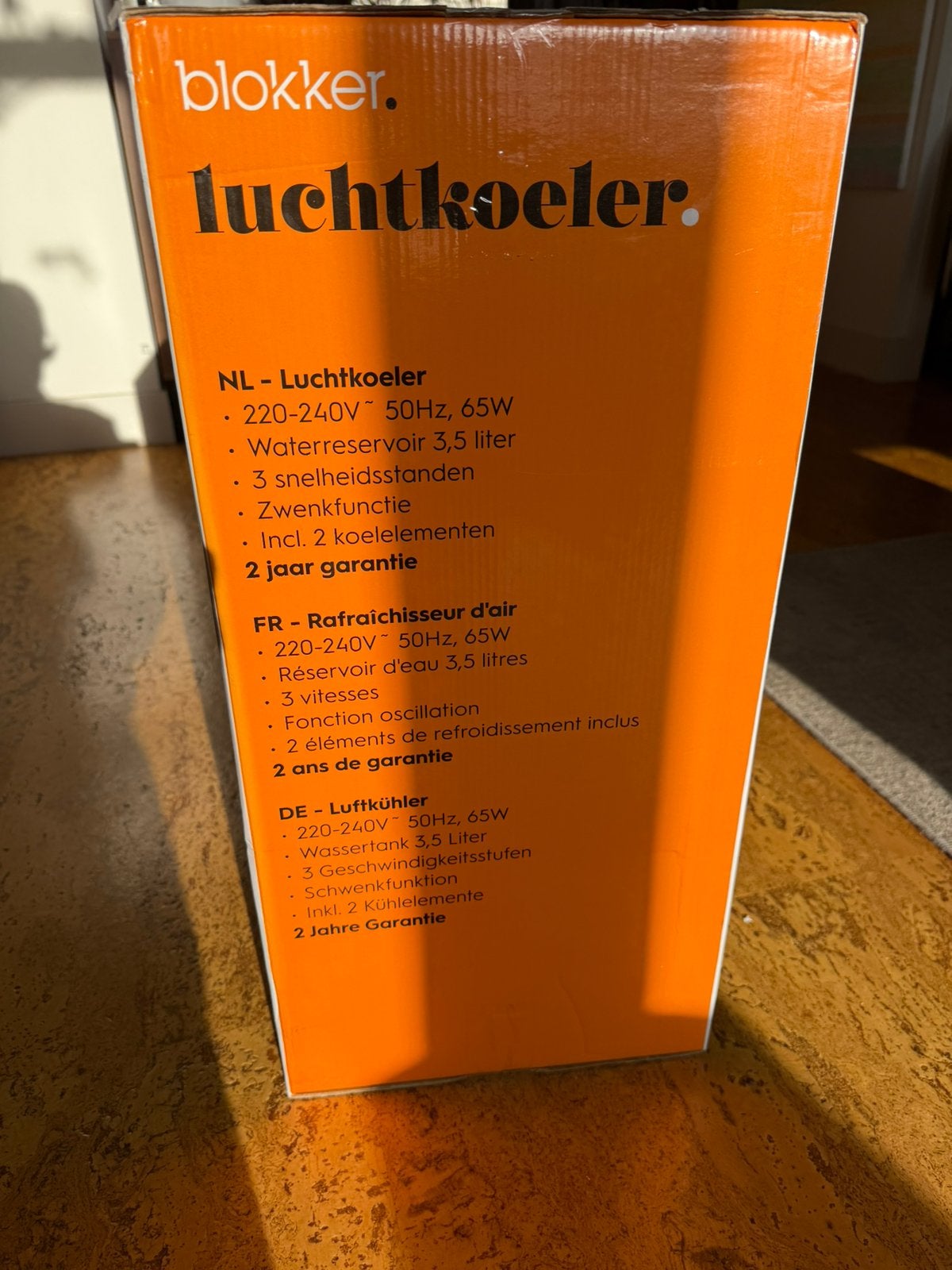 Luchtkoeler (geen airco), Ophalen, Zo goed als nieuw, Vrijstaand, Overige soorten