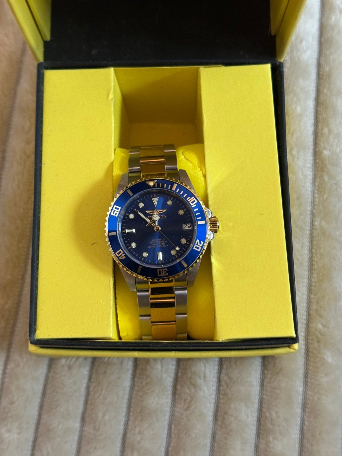 Invicta pro diver, Ophalen of Verzenden, Zo goed als nieuw, Staal, Overige merken