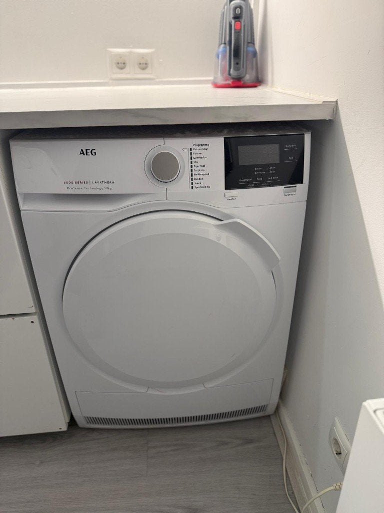 Wasdroger AEG, Ophalen, Condens, 85 tot 90 cm