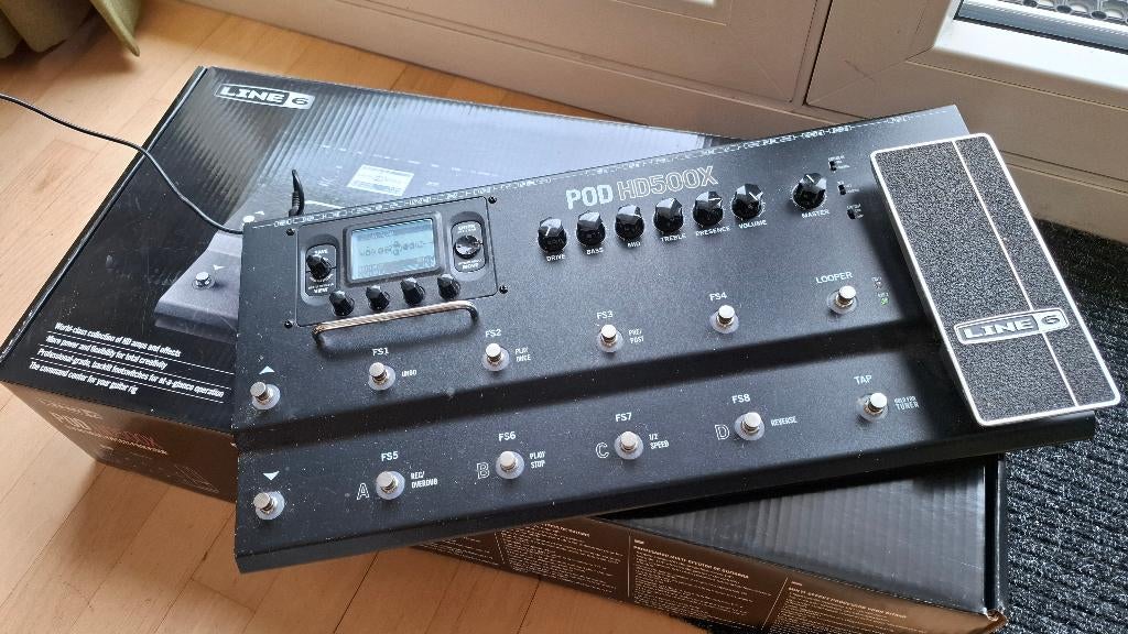 Pod HD500X aangeboden, Muziek en Instrumenten, Effecten, Ophalen of Verzenden, Gebruikt, Multi-effect